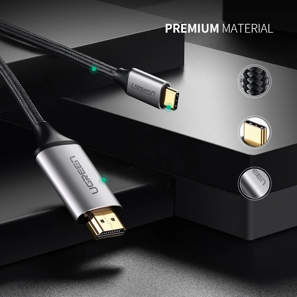 Złącza kabla UGREEN USB-C do HDMI MM142