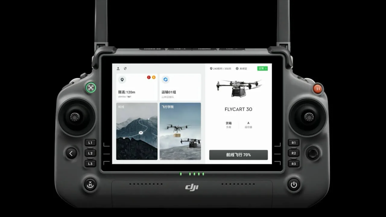 Pełna kontrola drona DJI FlyCart 30