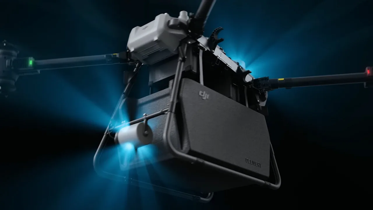 Wbudowany system spadochronowy DJI FlyCart 30