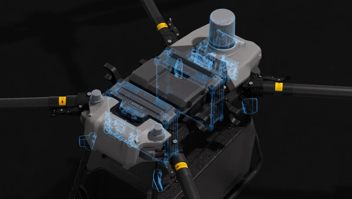 Inteligentne unikanie przeszkód w DJI FlyCart 30