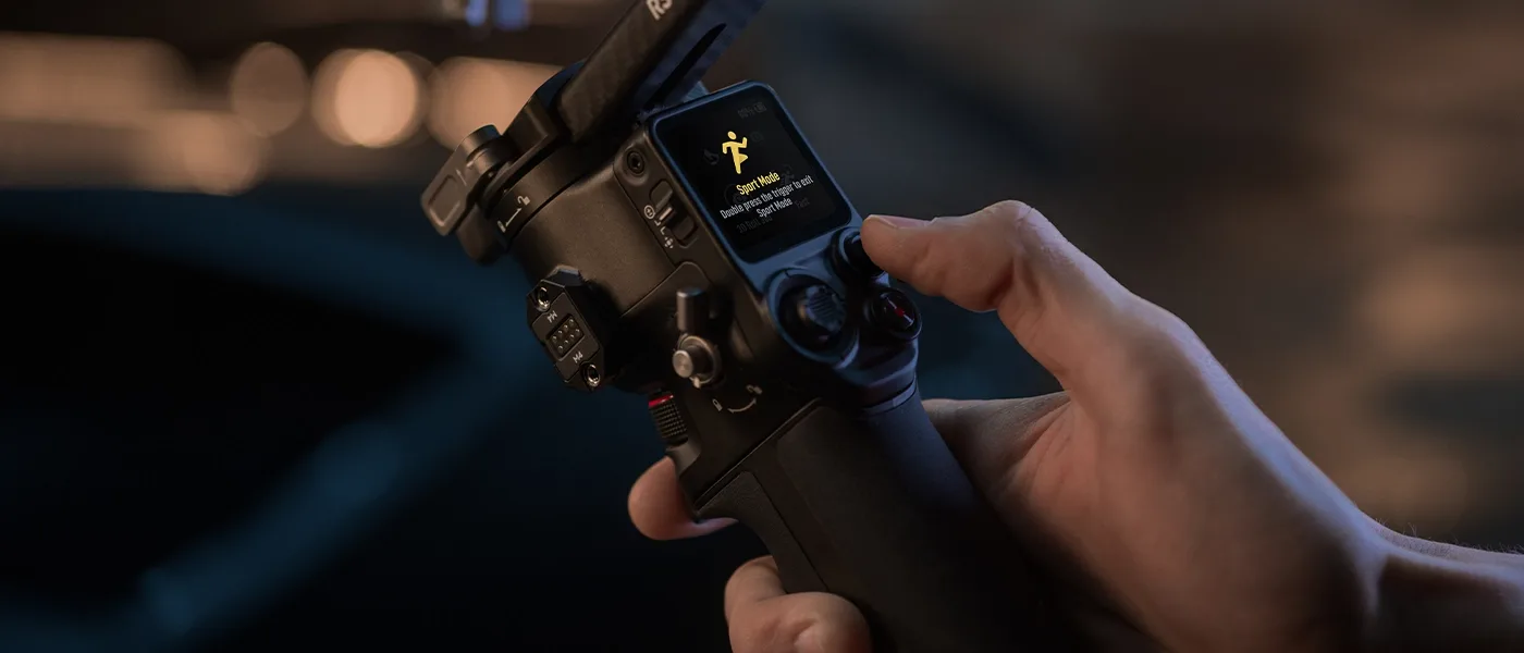 DJI RS4 PRO - Kontrola i kreatywność