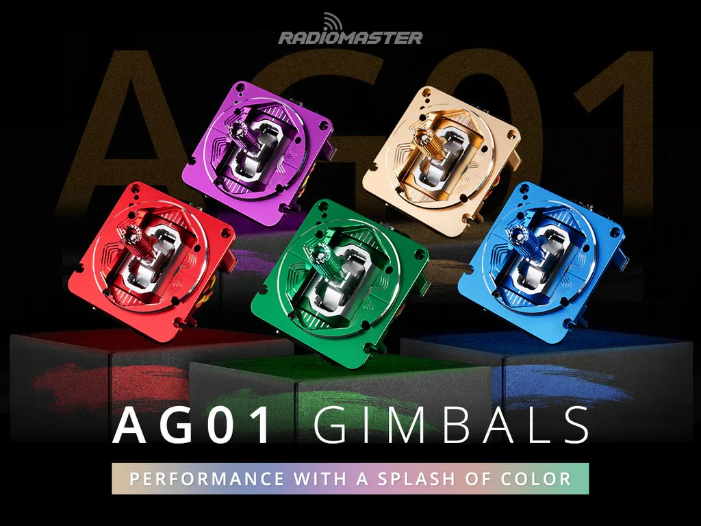 AG01 CNC indoor gimbals New color options