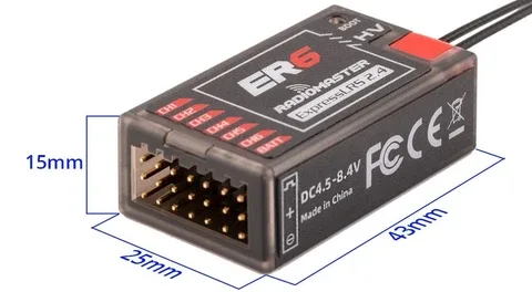 RadioMaster ER6 2.4 GHz ELRS PWM receiver