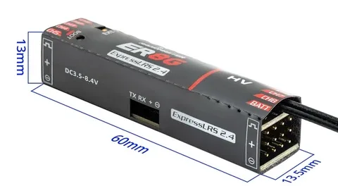 RadioMaster ER8G and ER8GV 2.4 GHz ELRS PWM receiver
