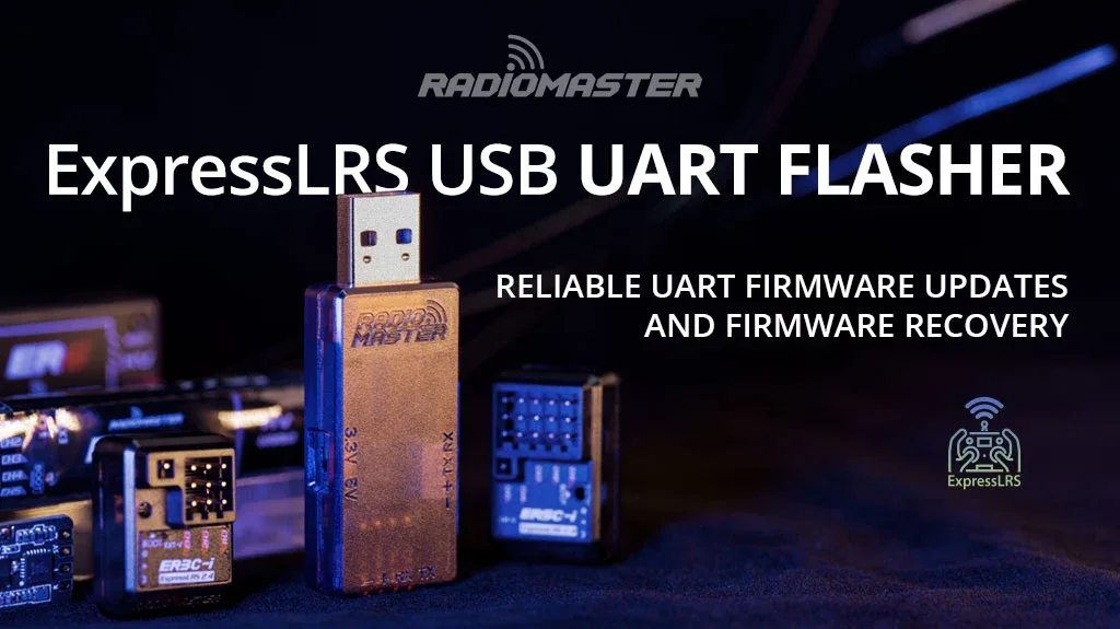 RadioMaster ExpressLRS Flasher USB UART