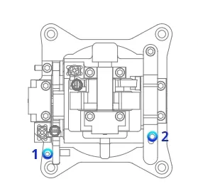 AG01 MINI CNC для внутрішнього підвісу для RadioMaster TX12 і Zorro