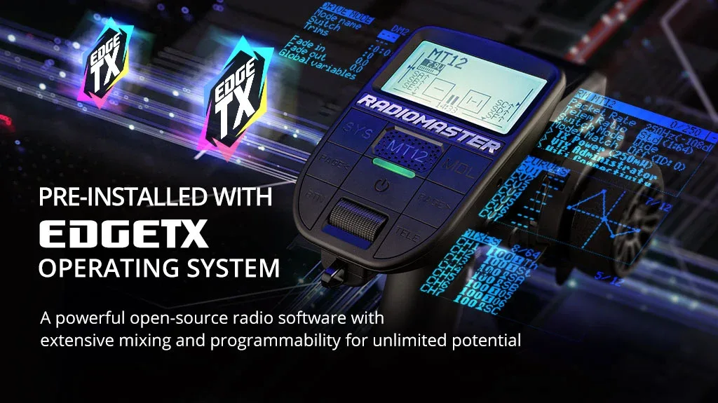 Наземний радіоконтролер RadioMaster MT12