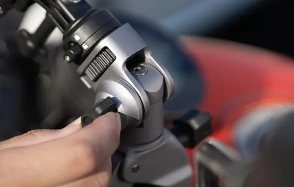 Stable PGYTECH bike and motorcycle mount with CapLock system