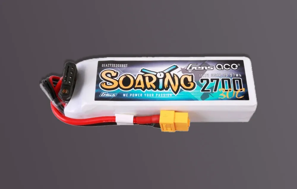 Акумулятор Gens Ace G-Tech Soaring 2700mAh 11.1V 30C 3S1P LiPo