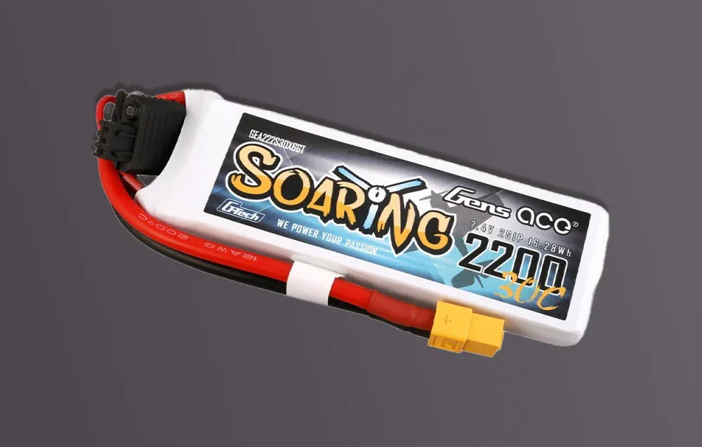 Акумулятор Gens Ace G-Tech Soaring 2200mAh 11.1V 30C 3S1P Lipo