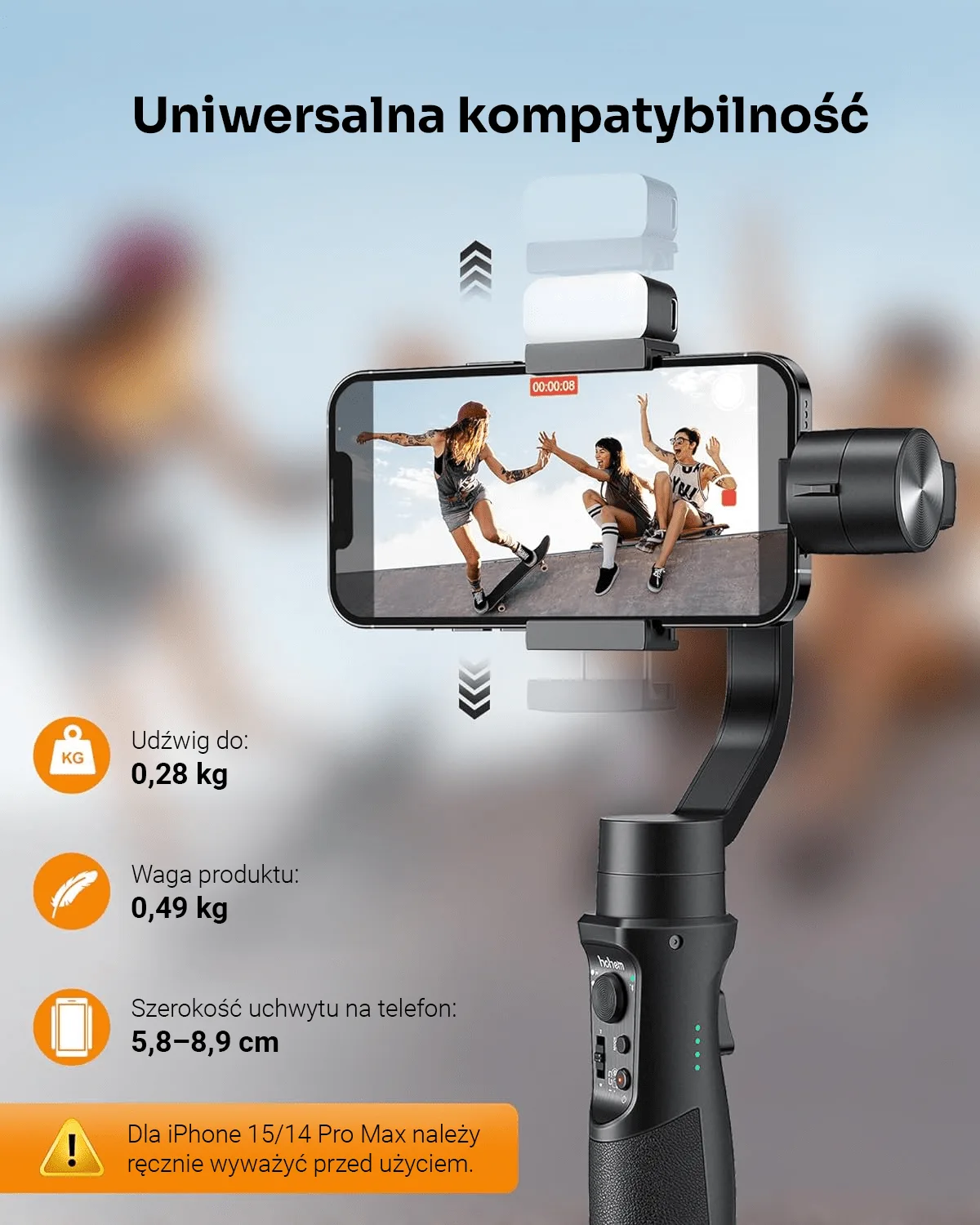 Gimbal Hohem iSteady Mobile+ Kit 2024