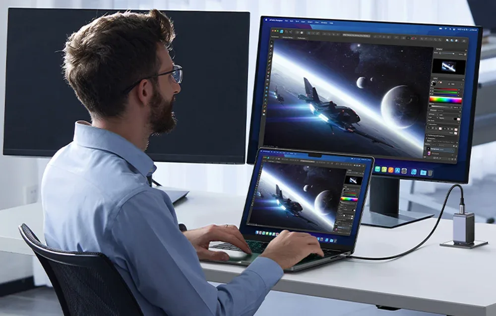 Ładowarka Ugreen Nexode Air z technologią GaNInfinity