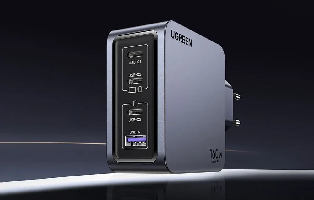 Ładowarka sieciowa Ugreen Nexode Pro 160W