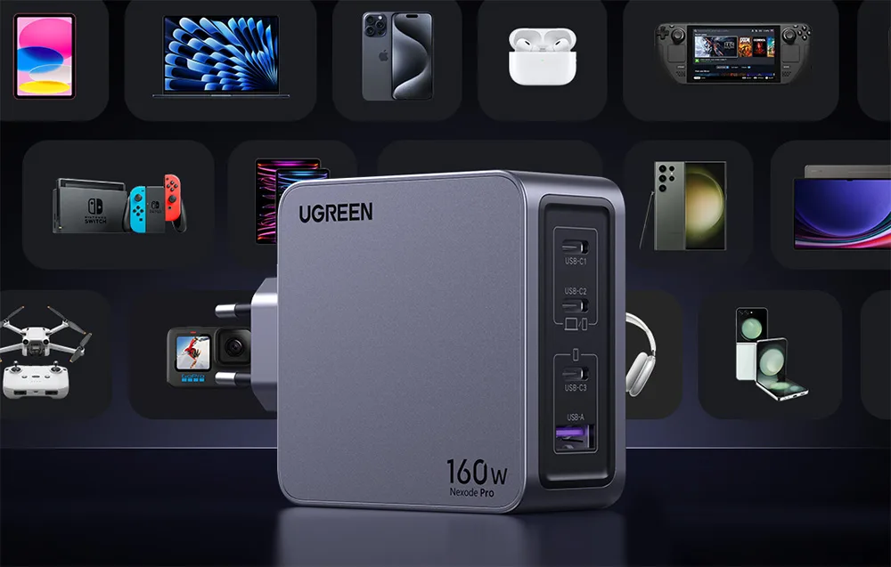 Ładowarka Ugreen Nexode Pro do wielu urządzeń