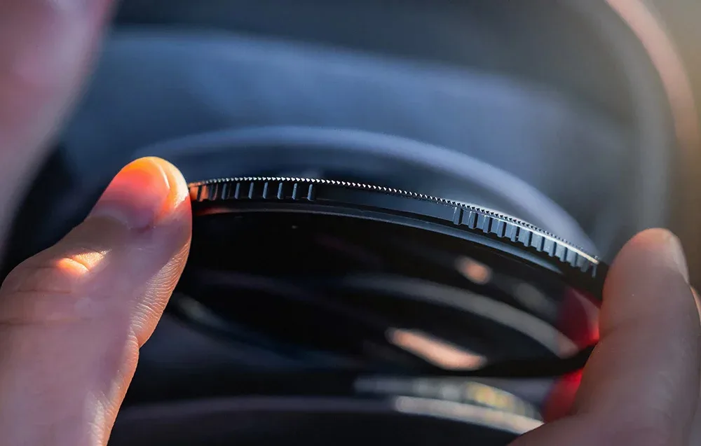 Filtr ND16 podczas fotografowania i nagrywania filmów
