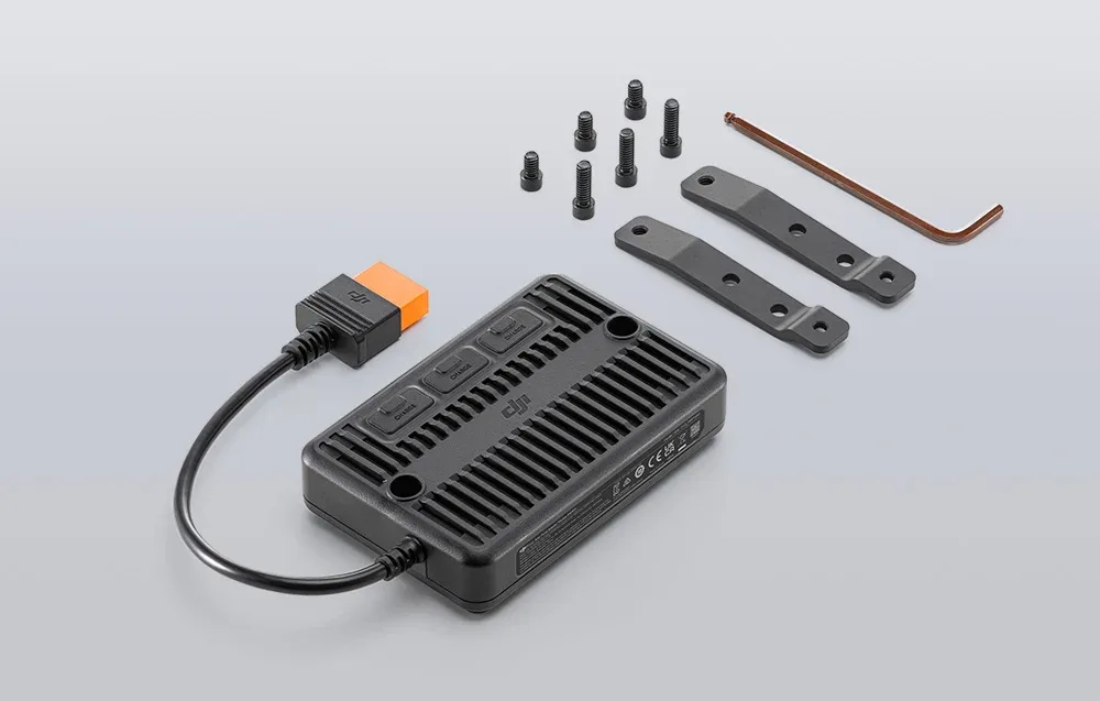 Ładowanie stacji zasilania DJI Power z użyciem adaptera MPPT
