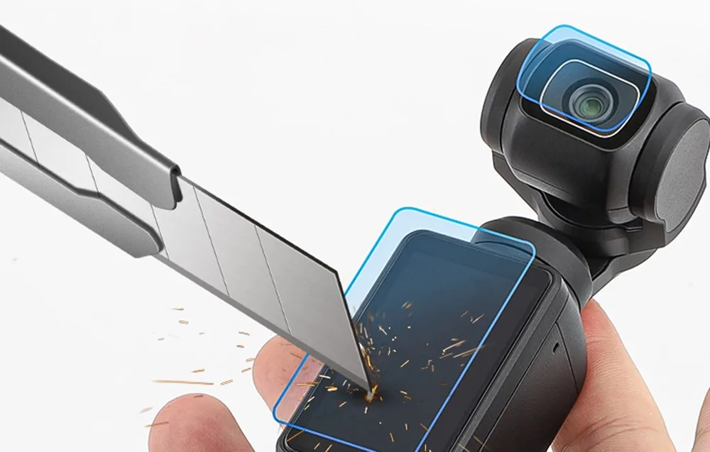 Ochrona ekranu i obiektywu Sunnylife do DJI Pocket 3