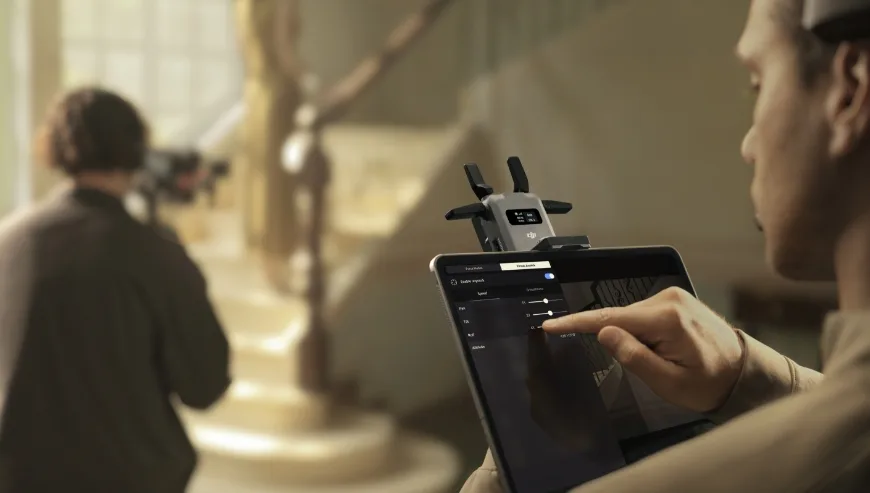 DJI SDR Transmission na planie filmowym