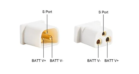 BT3.0 BetaFPV connectors (5* male, 5* female)