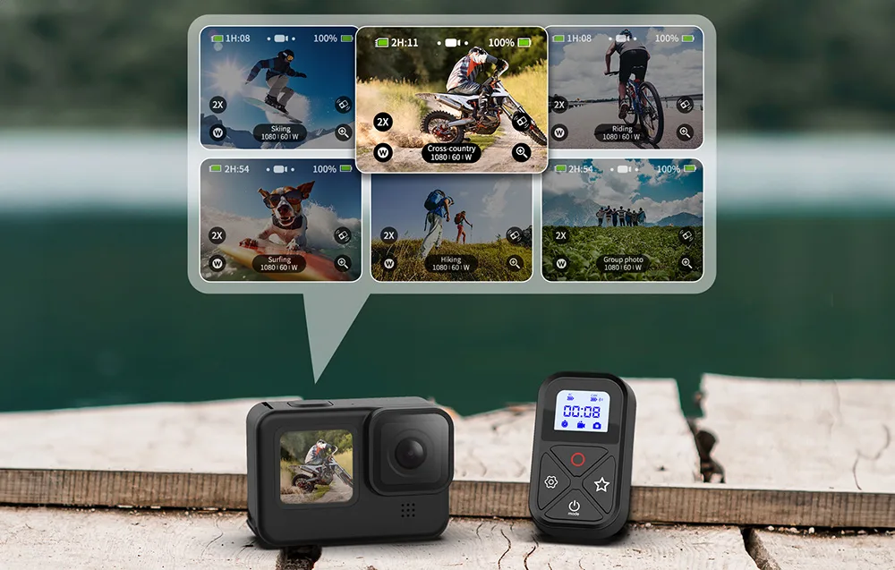 Pilot Telesin T10 do kamer GoPro
