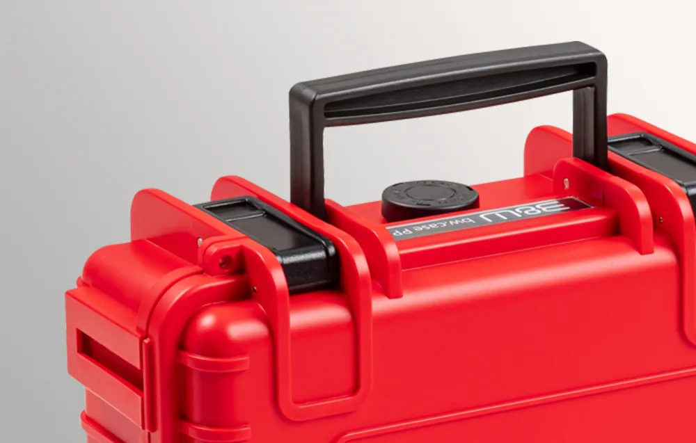 B&W Type 500 case for Insta360 X3 (red)