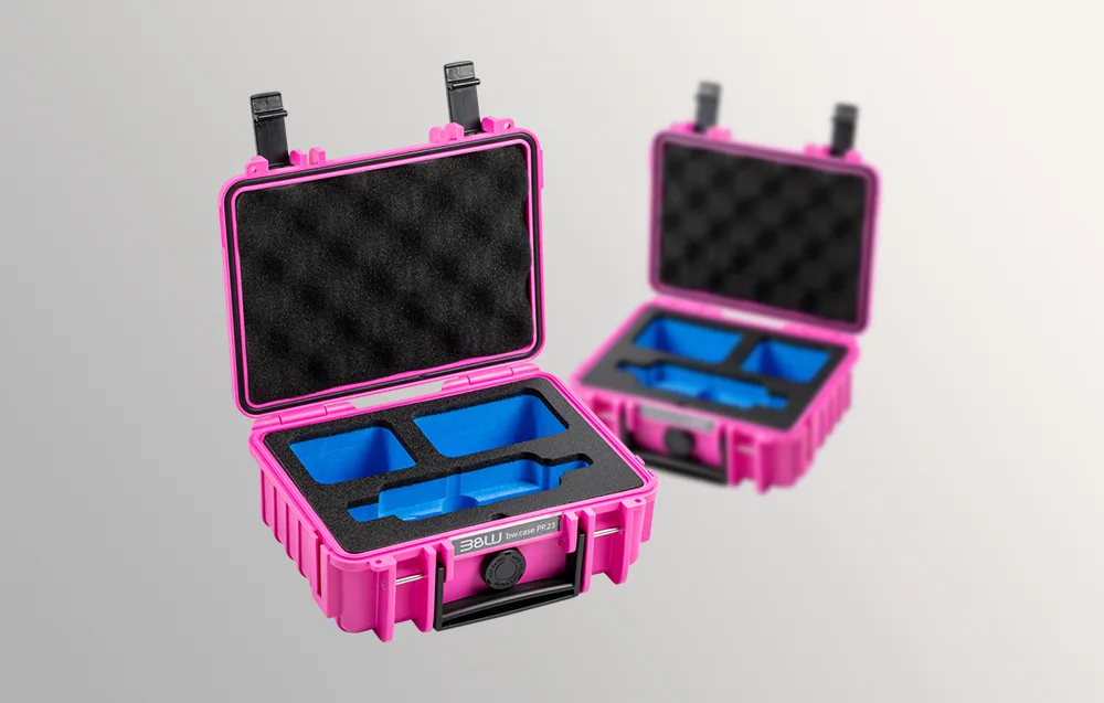 B&W Type 500 case for Insta360 X3 (pink)
