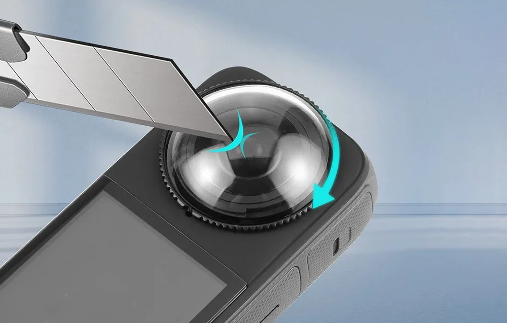 Захисне скло PULUZ для об'єктива Insta360 X4