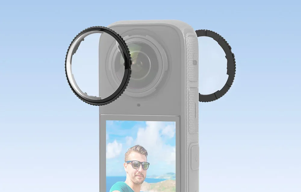 Захисне скло PULUZ для об'єктива Insta360 X4
