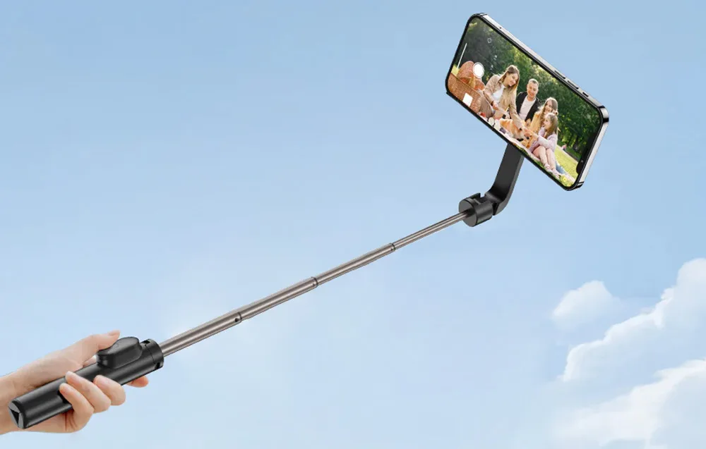 Magnetyczny kijek selfie Telesin ze statywem