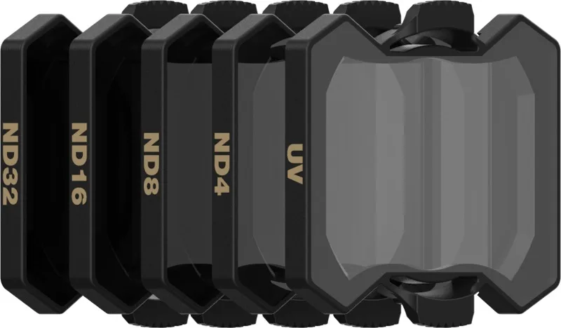 Набір фільтрів PolarPro ND Shutter Collection UV, ND4, ND8, ND16, ND32 для Avata 2