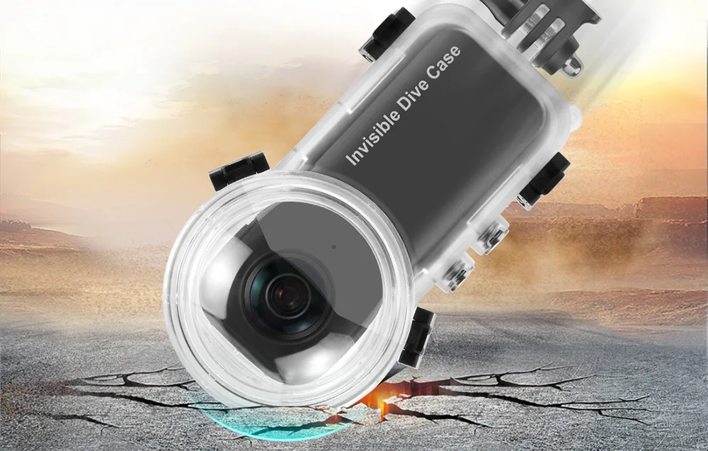Durable underwater housing for Insta360 X4