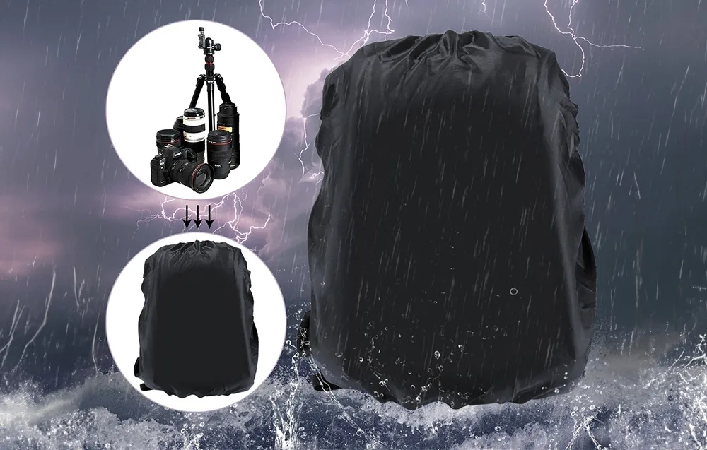 PULUZ PU5011L camera backpack with rain cover protection