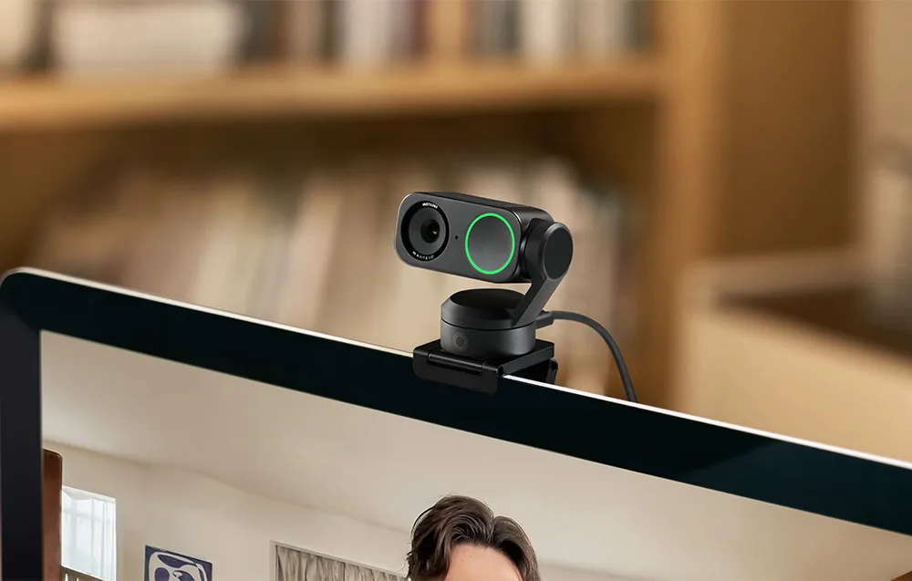 Insta360 Link 2 4K webcam front view