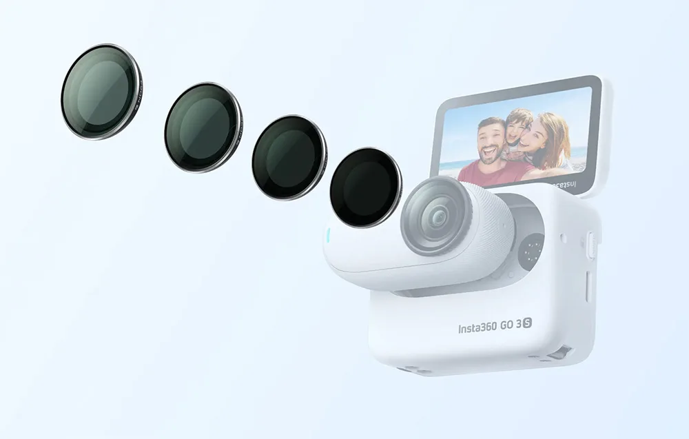 Freewell ND filters for Insta360 GO 3S in different densities