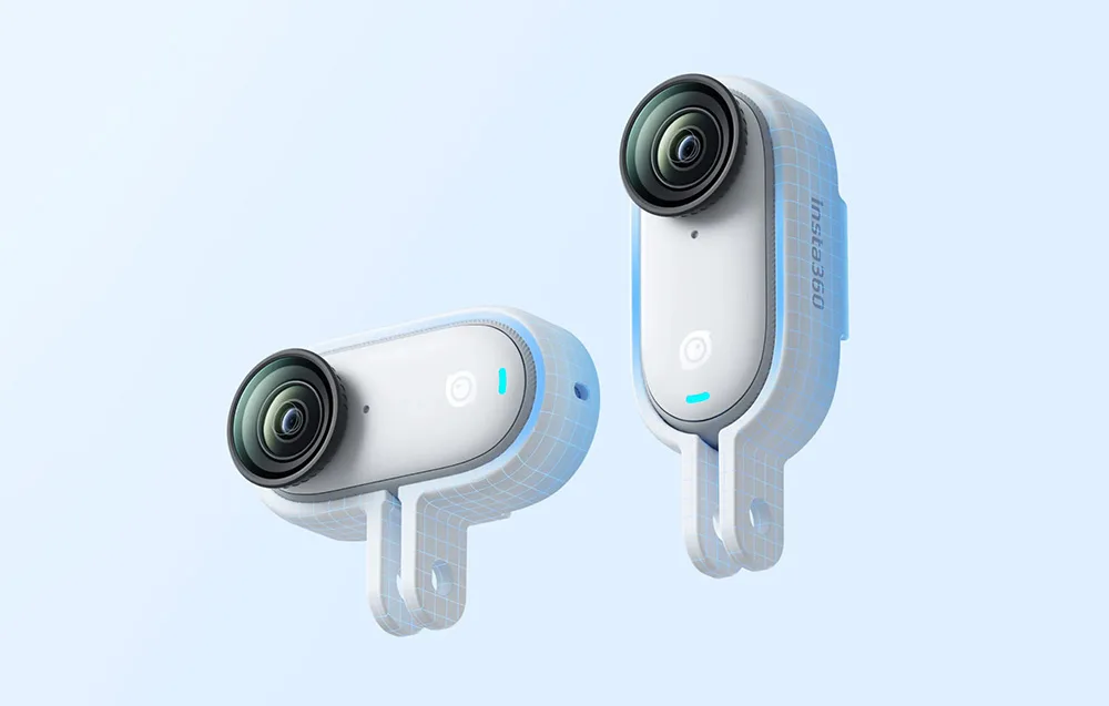 Insta360 GO 3 and GO 3S vertical and horizontal mounting kit