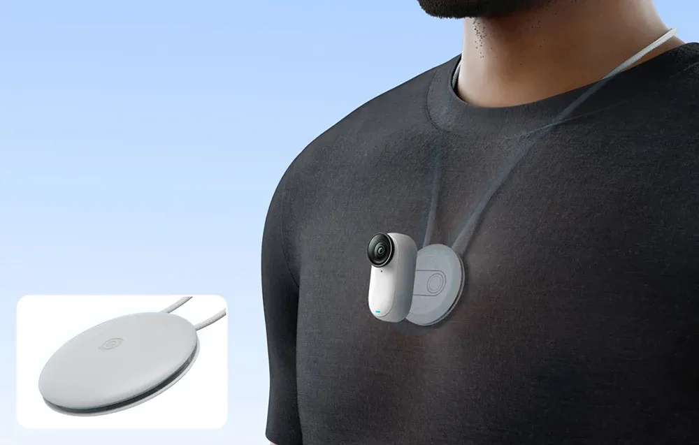 Komfortowy design zawieszki Insta360