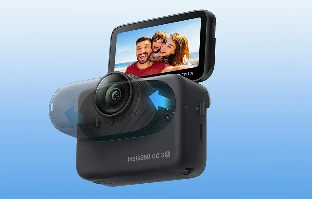 Insta360 GO 3S docking station in black