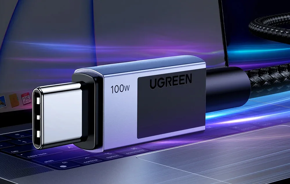 Kabel Ugreen USB-C do USB-C PD L512 szary