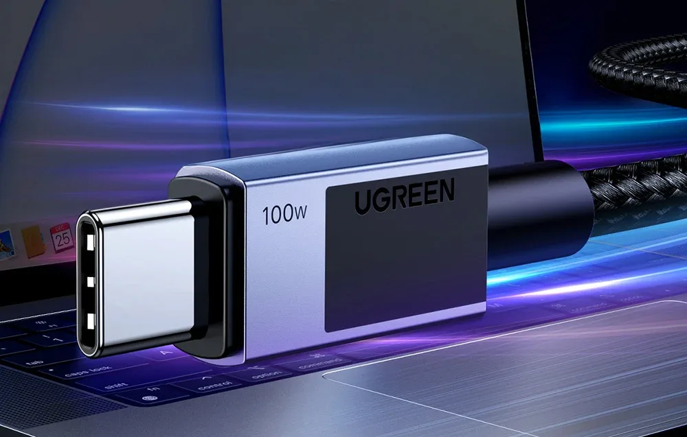 Ugreen USB-C to USB-C PD L512 3m gray charging cable