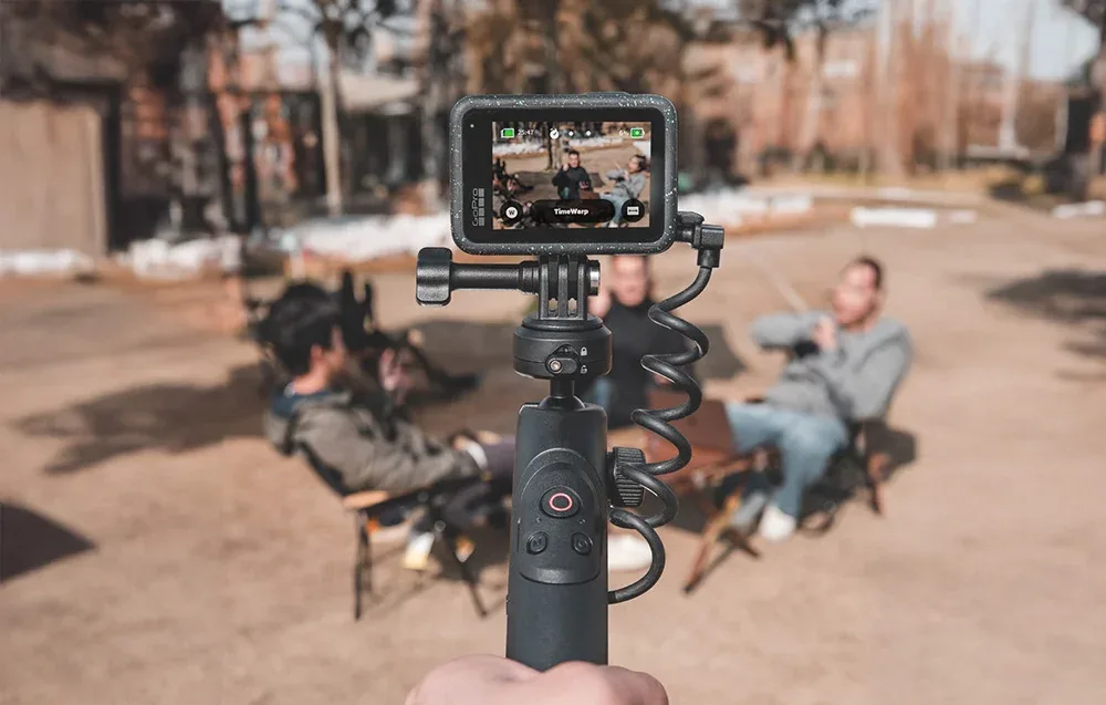 360 degree rotating head on PGYTECH CapLock MantisPod Power tripod