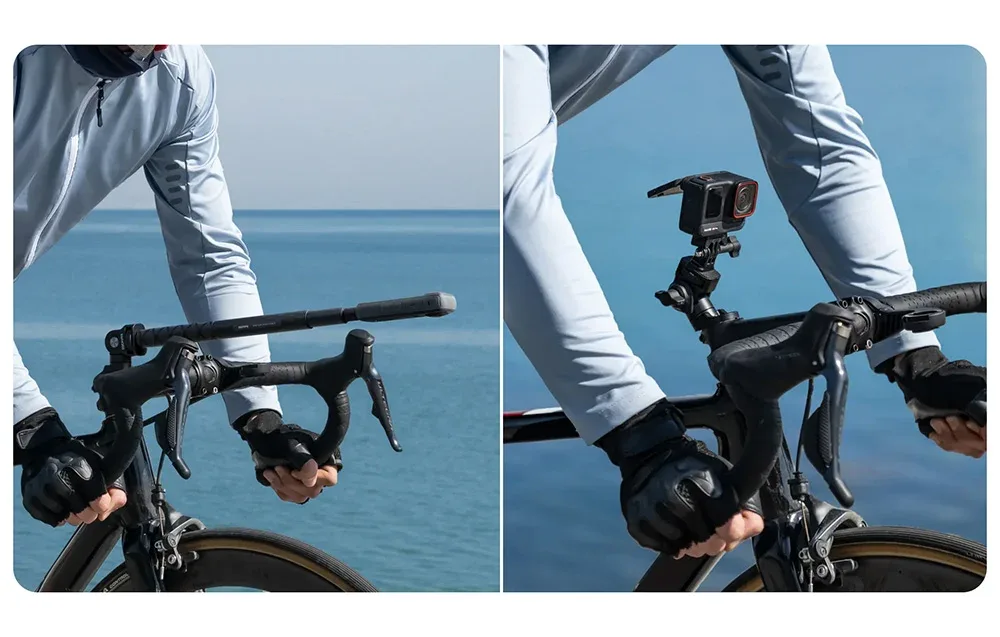 Кріплення Insta360 на велосипедний міст для спортивних камер