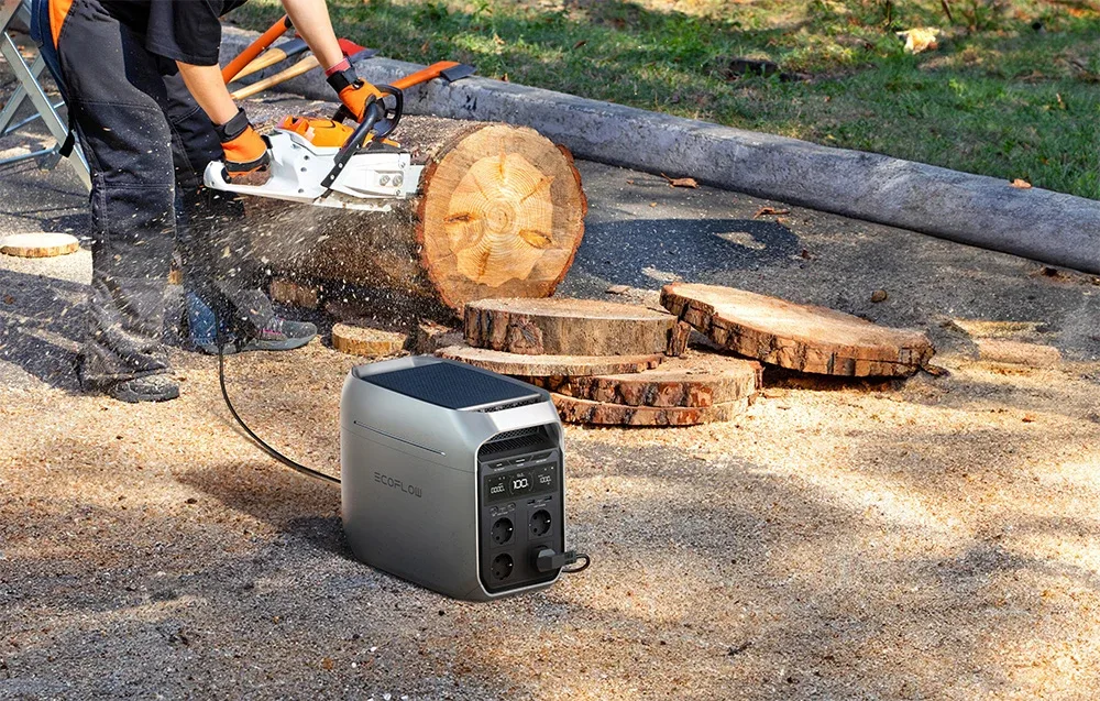EcoFlow DELTA 3 Plus powering everyday devices