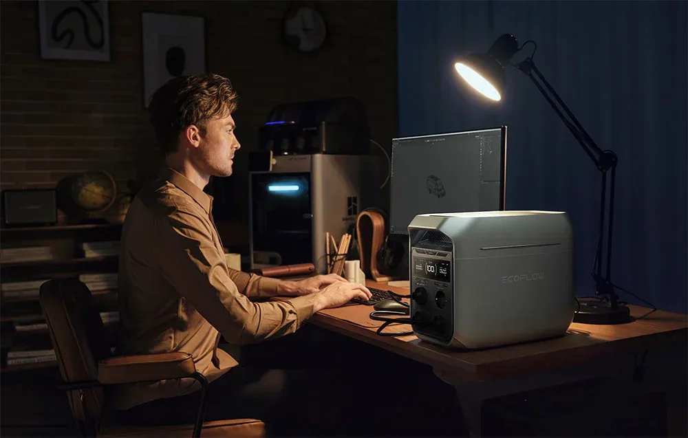 EcoFlow DELTA 3 Plus UPS backup function