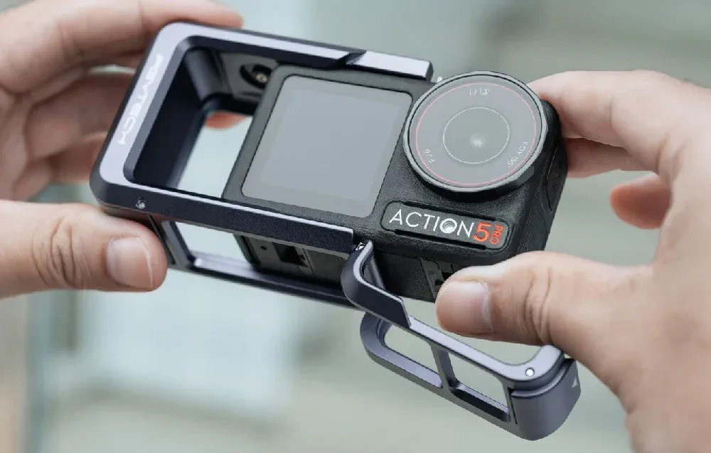 Dopasowana osłona PGYTECH na kamerze DJI Osmo Action 5 Pro