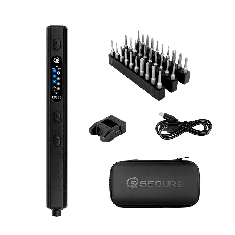 Smart Screwdriver with Electric and Manual Mode SEQURE ES555 - Kit