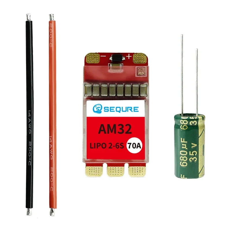 Brushless ESC 2-6S Lipo Powered 70A SEQURE SQESC 2670 (AM32)