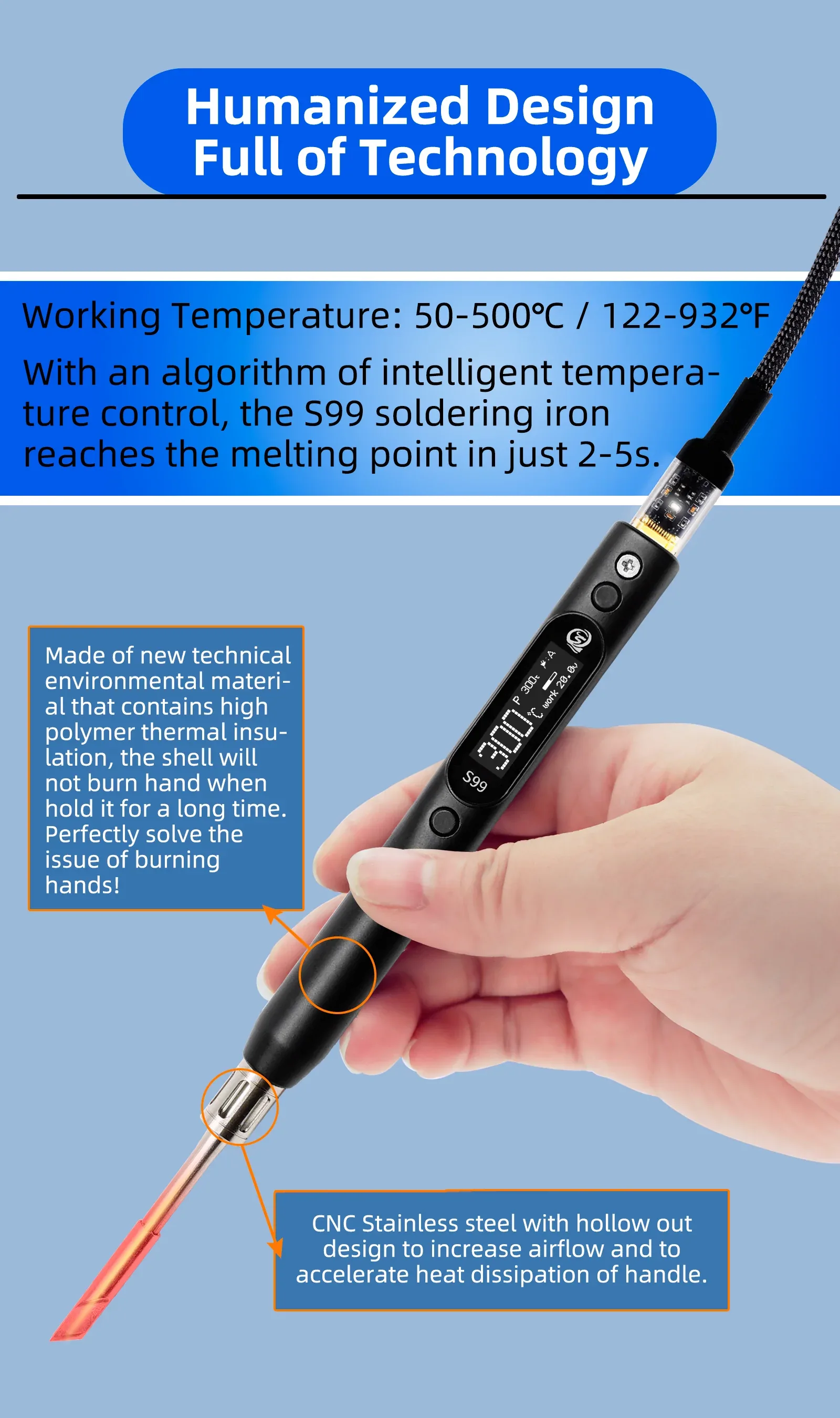 SEQURE S99 Soldering Iron Image 4