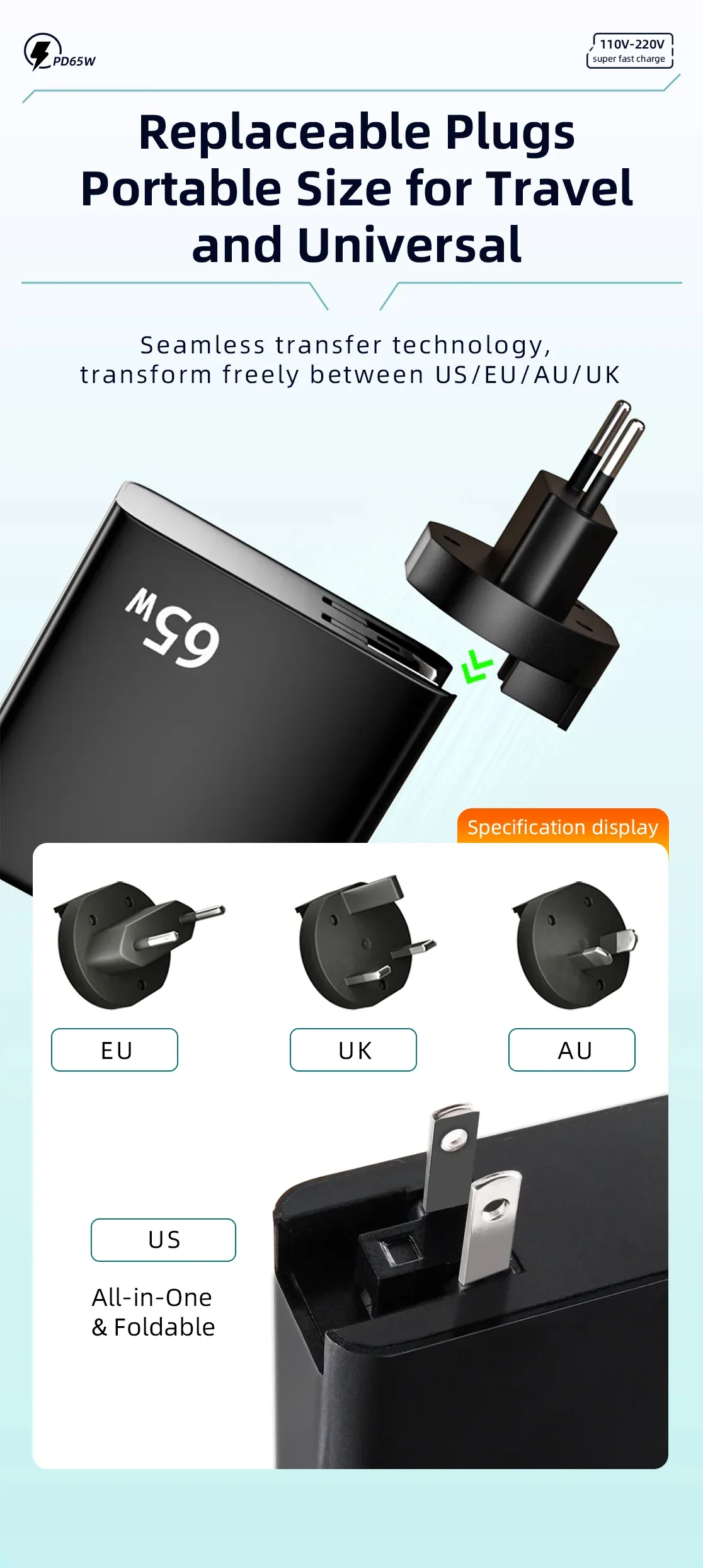 Compact USB-C fast charger for hobby and everyday devices