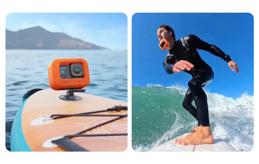Lightweight and durable EVA Float Guard case for Insta360 camera