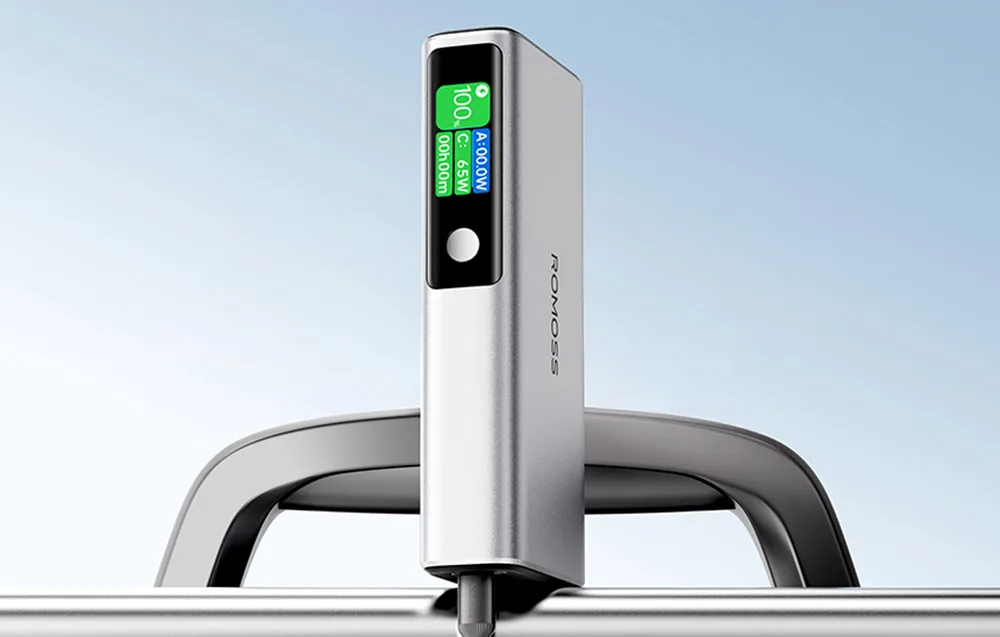 Повербанк Romoss PPU20 20000mAh 130W (срібний)